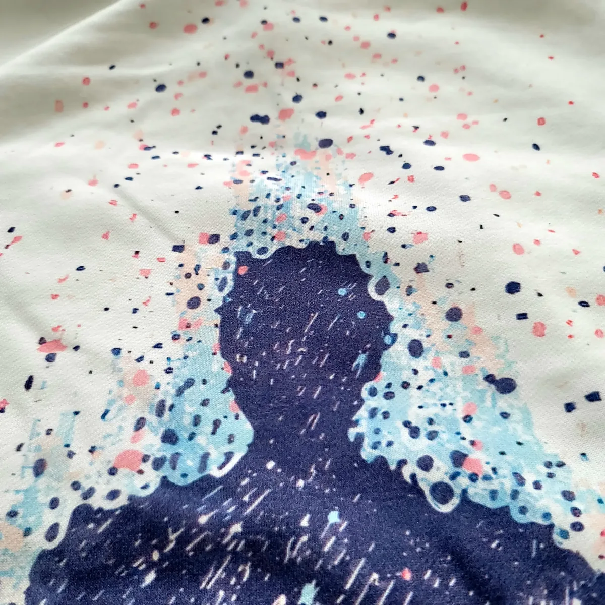 hg sweater design closeup white