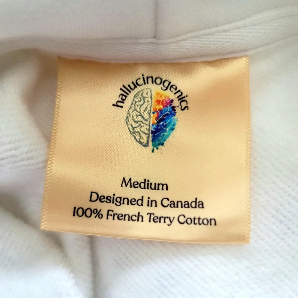 hg sweater tag back